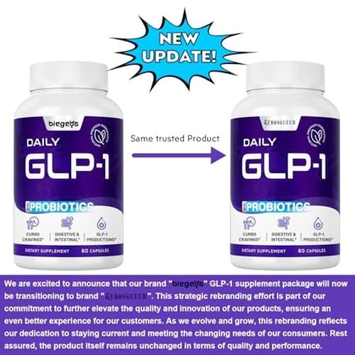 glp 1 suplemento GLP-1 Supplement - Multiple Prebiotic & Probiotic for Appetite & Metabolic Support, GLP1 Activate Natural Formula GLP-ONE + Receptor Activator