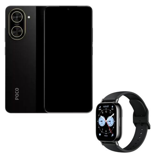 Xiaomi Poco C71 128gb Rom/4gb Ram , Dual Sim + Smartwatch 5 Lite