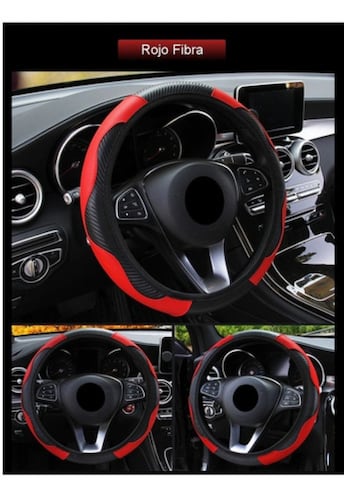 Gomass - Funda Para Volante De Coche, Antideslizante, Seguridad, Suave, Transpirable, Resistente